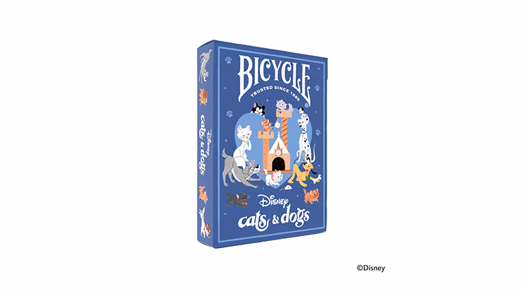 Bicycle Disney Cats and Dogs Playing Cards by US Playing Card - magic trick