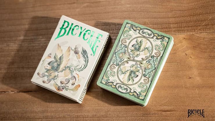Bicycle Mascot (White Marsh) Playing Cards - magic trick