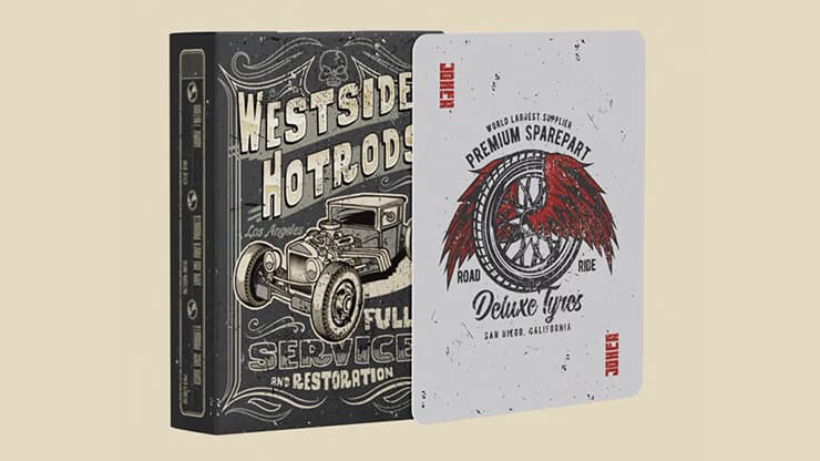 Westside Hotrods Playing Cards - magic trick