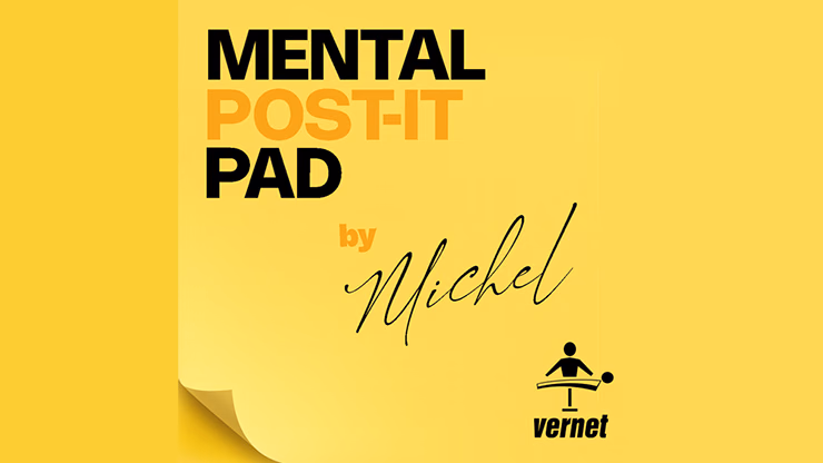 Mental Post-It Pad by Michel - magic trick