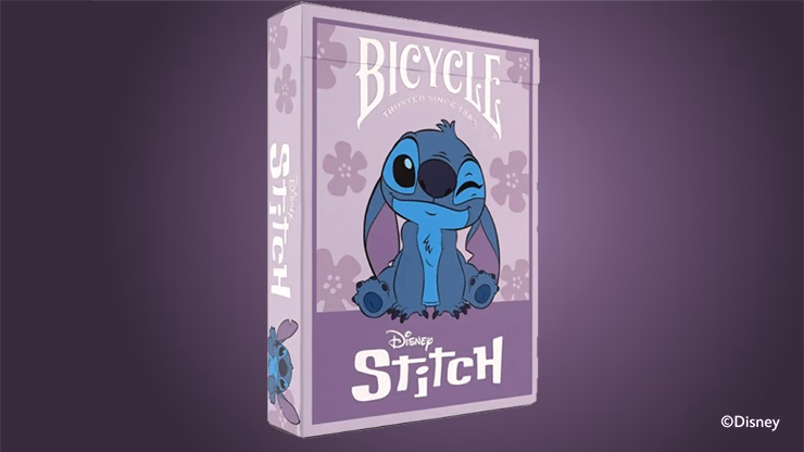Bicycle Disney Stitch (Purple) Playing Cards by US Playing Card Co - magic trick