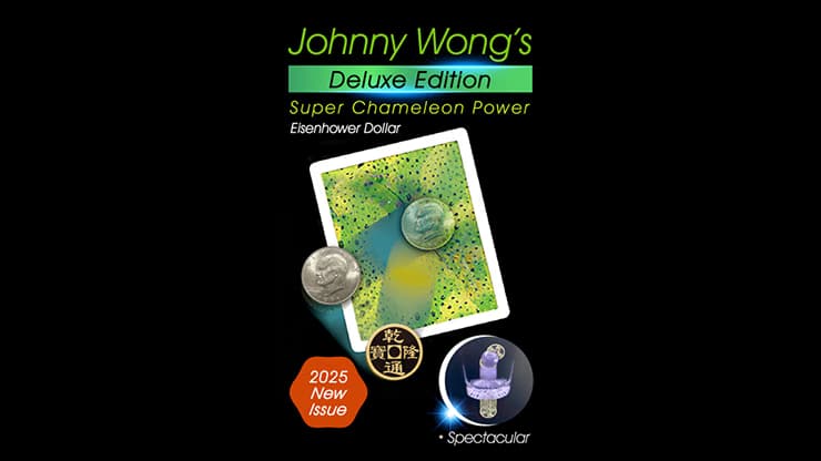 Johnny Wong's Deluxe Edition Super Chameleon Power (Eisenhower)(color may vary) - magic trick