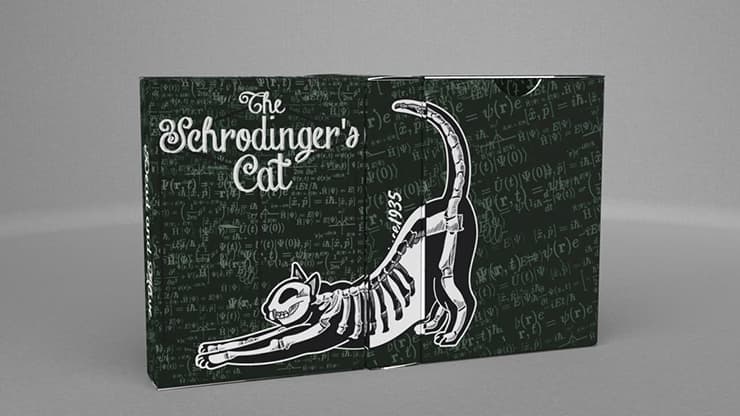 Schrodinger's Cat: Alive Green Edition Playing Cards - magic trick