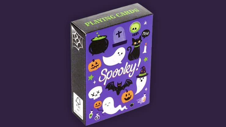 Spooky Playing Cards by Puckator UK - magic trick