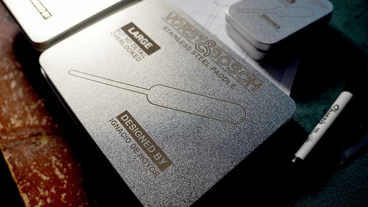 Vorst&Bosch Stainless Steel Paddle (Large Straight) - magic trick