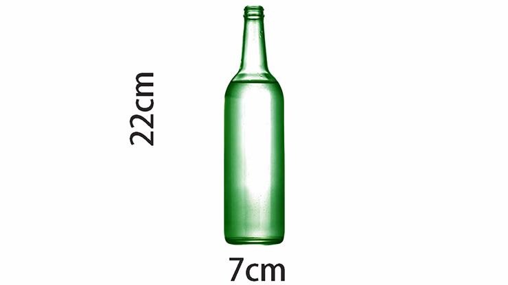 Self Exploding Green Beer Bottle (Small) by Wance - magic trick