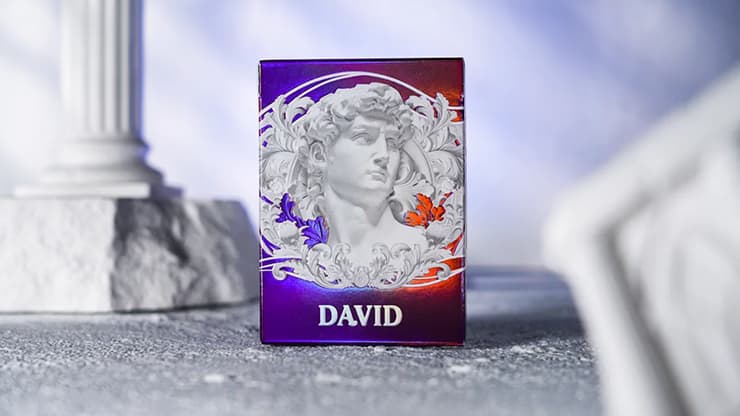 Alabaster David HOLO Playing Cards by TCC Fashion - magic trick