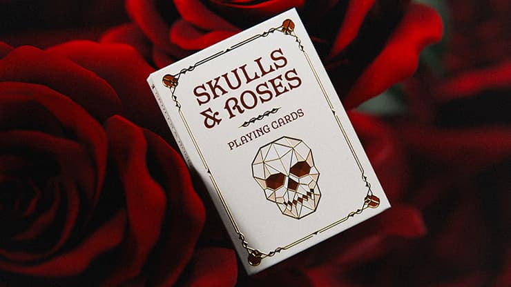 Skulls & Roses Playing Cards - magic trick