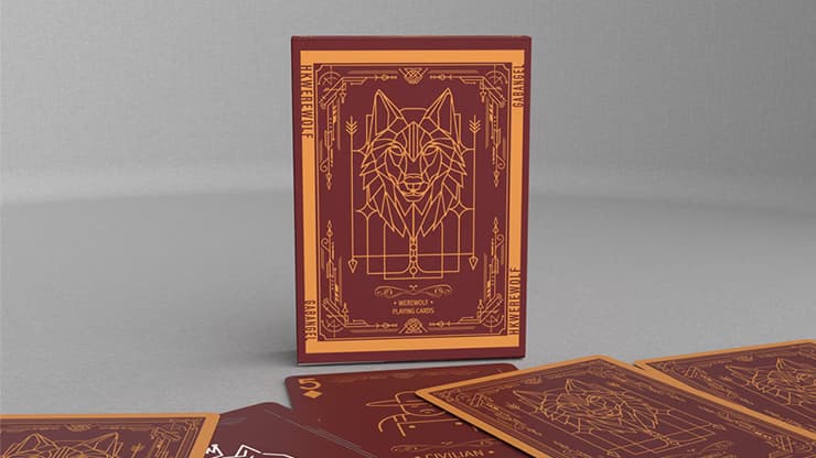 Werewolf Playing Cards - magic trick