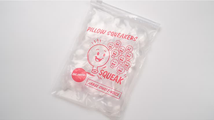 Pillow Squeaker Single Voice (12pk Large) by Murphys Magic - magic trick
