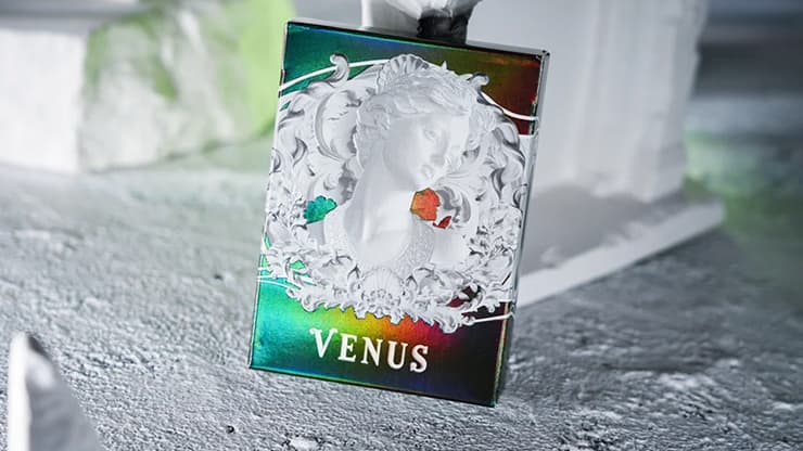 Alabaster Venus HOLO Playing Cards by TCC Fashion - magic trick