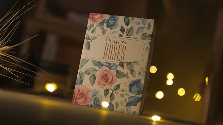Flower Deck (Roses) Playing Cards - magic trick