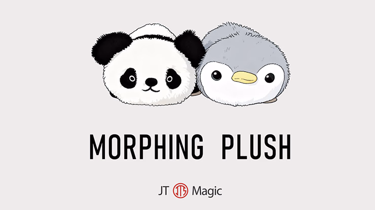 Morphing Plush (Panda to Penguin Grey) by Jackie Zhao and JT Magic - magic trick