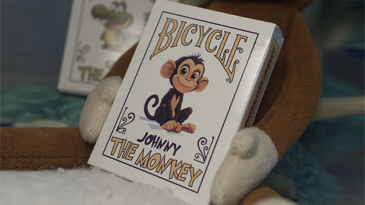 Bicycle Johnny the Monkey Playing Cards - magic trick