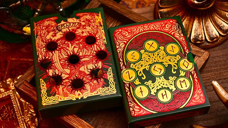 The Norse Myths Series (Yggdrasil) Playing Cards - magic trick