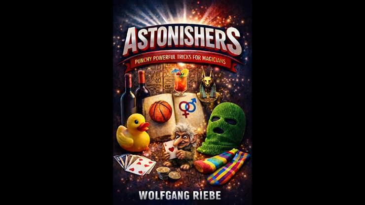 ASTONISHERS: Punchy, Powerful Tricks for Magicians by Wolfgang Riebe eBook DOWNLOAD - magic trick