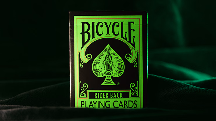 Bicycle Reverse (Green) Playing Cards - magic trick