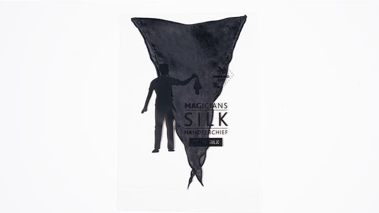 PRO SILK DIAMOND CUT BLACK 6" by Murphy's Magic - magic trick