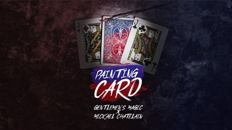 Painting Card (Red) by Mickael Chatelain & Gentlemen's Magic - magic trick