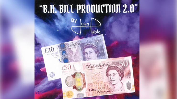 B.H. Bill Production 2.0 by Juan Pablo (GBP) - magic trick