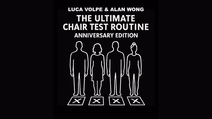 Anniversary Edition Ultimate Chair Test (Stage) by Luca Volpe and Alan Wong - magic trick