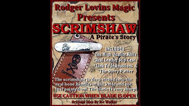Scrimshaw Knife by Rodger Lovins - magic trick