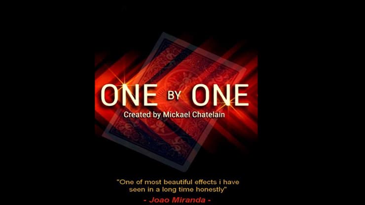 One by One (Red) by Mickaël Chatelain - magic trick