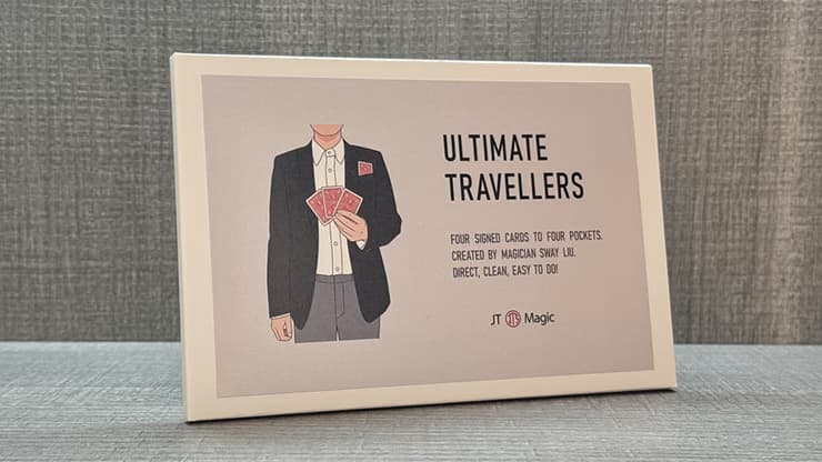 Ultimate Travelers by Sway Liu and JT Magic (Red) - magic trick