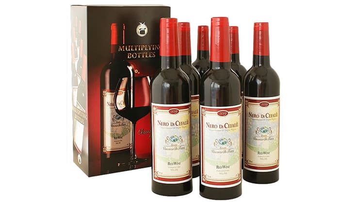Multiplying Wine Bottles - #6 Professional by Vincenzo Di Fatta - magic trick