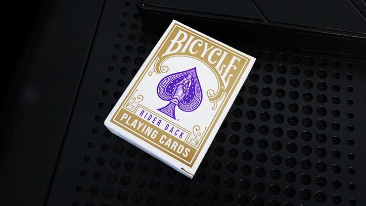 Mini Bicycle Cards (Gold) - magic trick