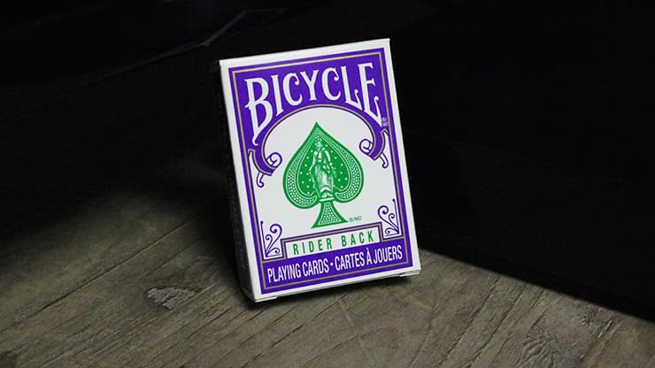 Mini Bicycle Cards (Purple) - magic trick