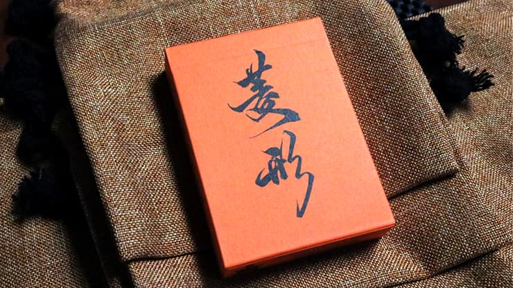 RONIN (Diamond Clan Edition Orange) Playing Cards by Kings Wild Project - magic trick