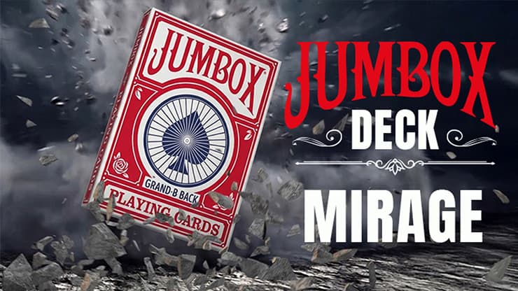 Jumbox Mirage Deck (Red) by Magic Dream - magic trick
