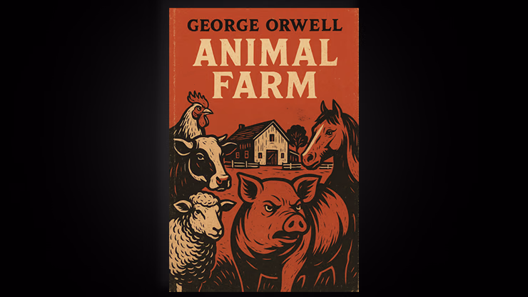The Progressive Book Test by Michael O'Brien (Animal Farm) - magic trick