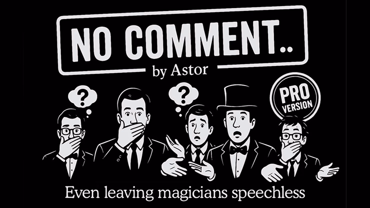 No Comment Pro (Red) by Astor - magic trick