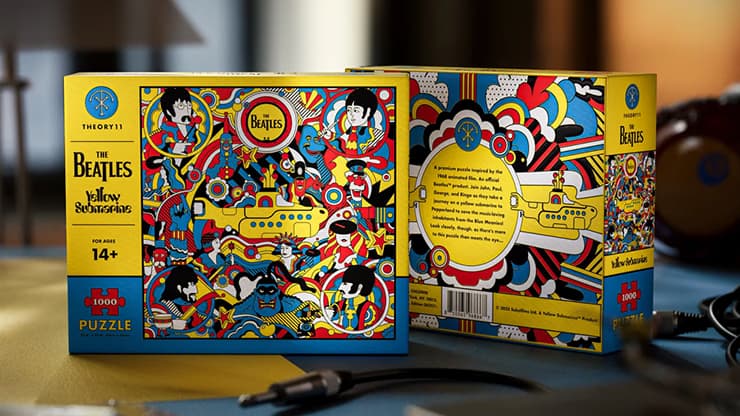 Yellow Submarine Jigsaw Puzzle by theory11 - magic trick