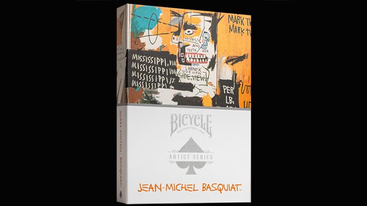 Bicycle Jean-Michel Basquiat (Box Set Red/Blue) by US Playing Cards - magic trick