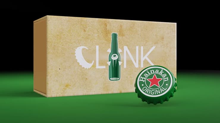The Clink (Cap in Bottle) by Iarvel Magic and Wonder House (Heineken) - magic trick