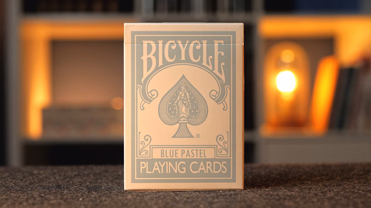 Bicycle Pastel Blue Playing Cards - magic trick