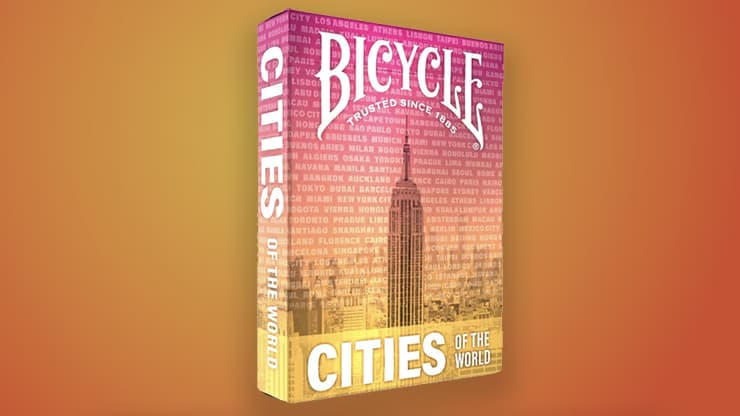 Bicycle Cities of the World Playing Cards by US Playing Card - magic trick