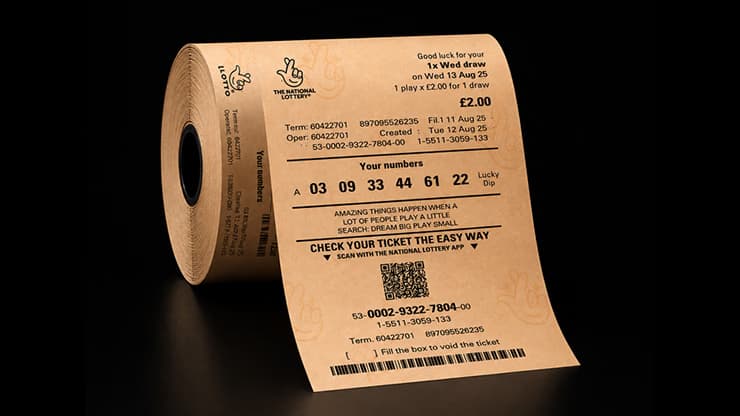 Cosmos UK Lotto Roll by BlackBox Magic Creations - magic trick