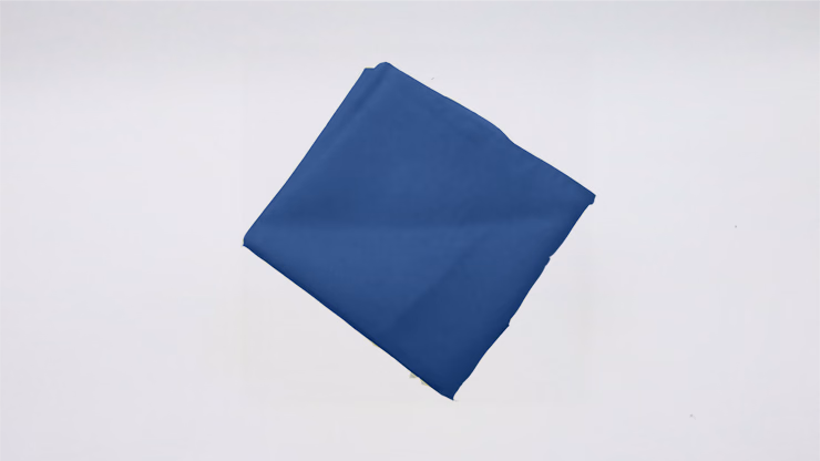 Silk 9 inch single (Light Blue) Magic by Gosh - magic trick