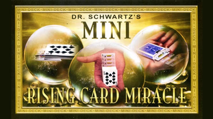Mini Card Rise Miracle by Martin Schwartz - magic trick