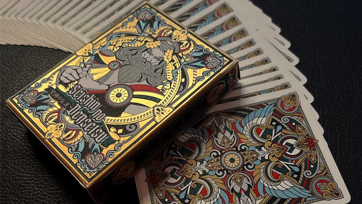 Sacred Legends: Seishin no Densetsu (Gold Edition) Playing Cards by HypieLab - magic trick