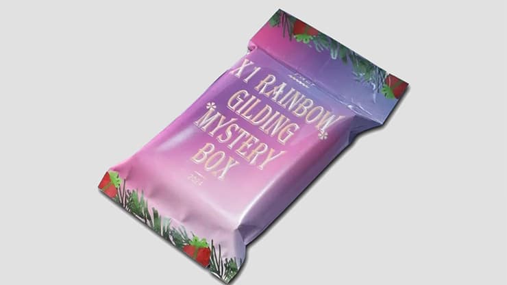 X1 Rainbow Gilding Mystery Box by YUCI - magic trick