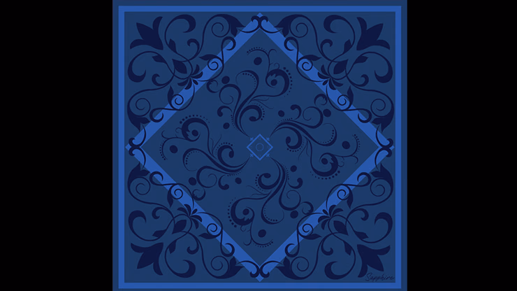 Devil's Bandana V.3 - Precious Stones Collection by Lee Alex (Sapphire Blue) - magic trick