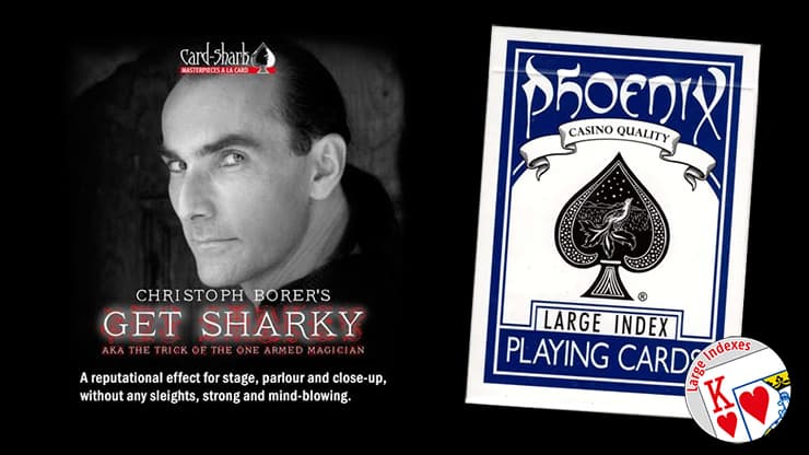 Get Sharky Large Index by Christoph Borer - magic trick