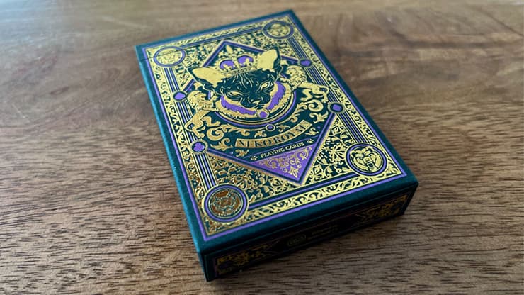 Neko Royal Green Playing Cards - magic trick