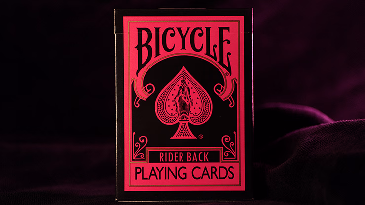 Bicycle Reverse (Pink) Playing Cards - magic trick