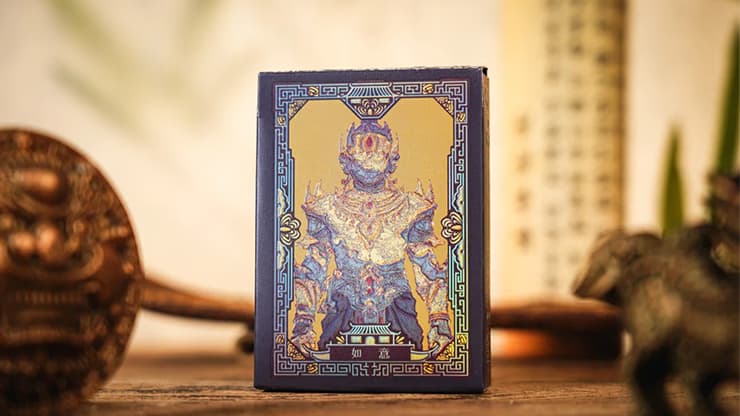 Ancient Relics Token Playing Card by 52 Muse (Purple) - magic trick